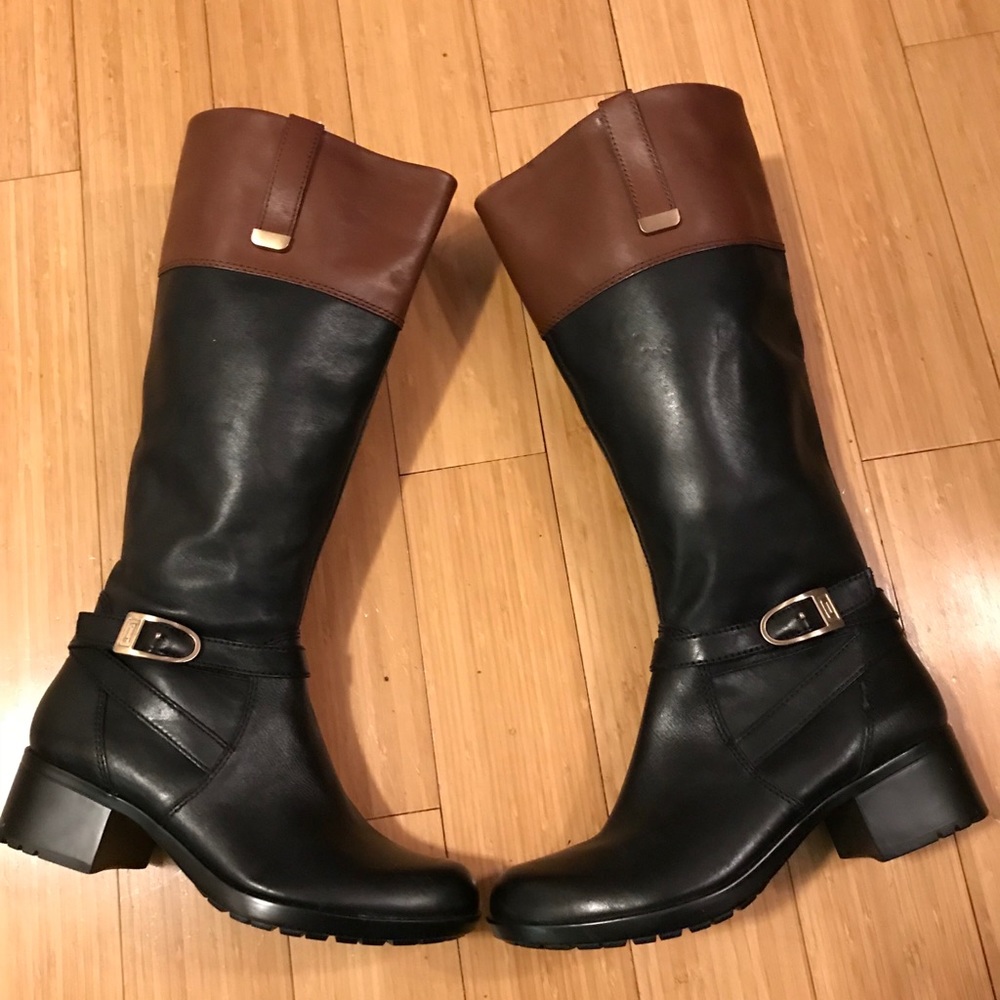 Brand new black and brown Bandolino boots